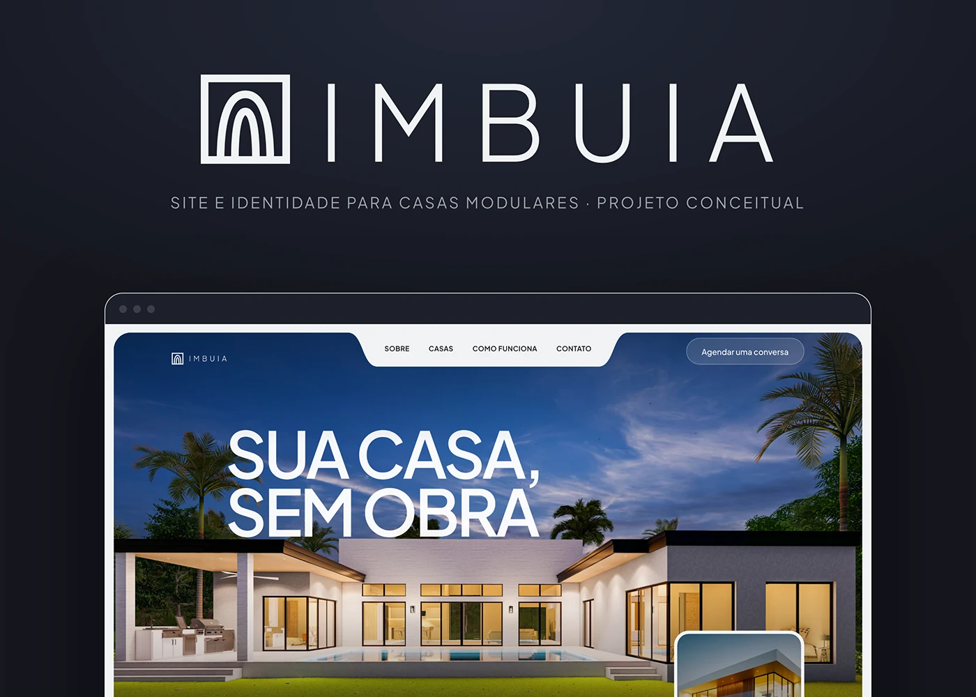 Mockup IMBUIA - CASAS MODULARES