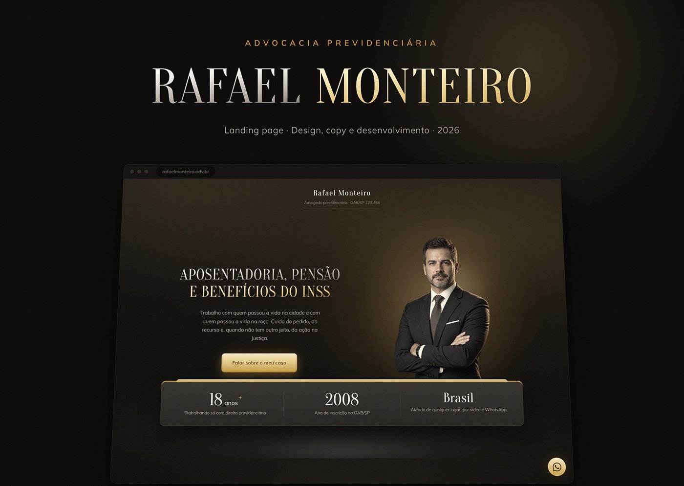 Mockup RAFAEL MONTEIRO - ADVOCACIA PREVIDENCIÁRIA